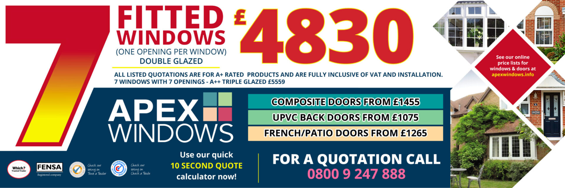 The best triple and double glazing window company based in Luton